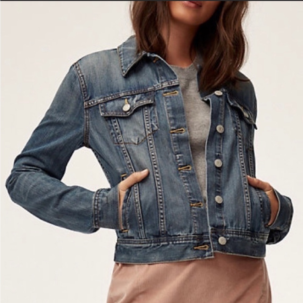 Aritzia Talula Denim Jacket - Small